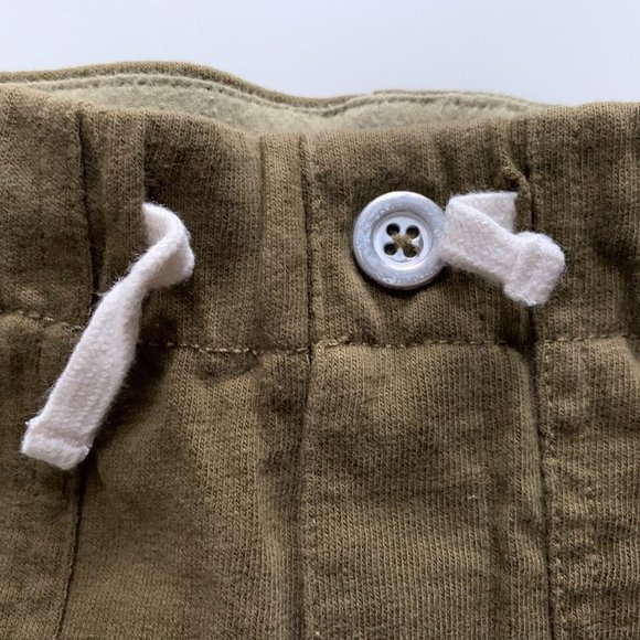 CREWCUTS military green jersey jogger size 10 - Picture 7 of 11